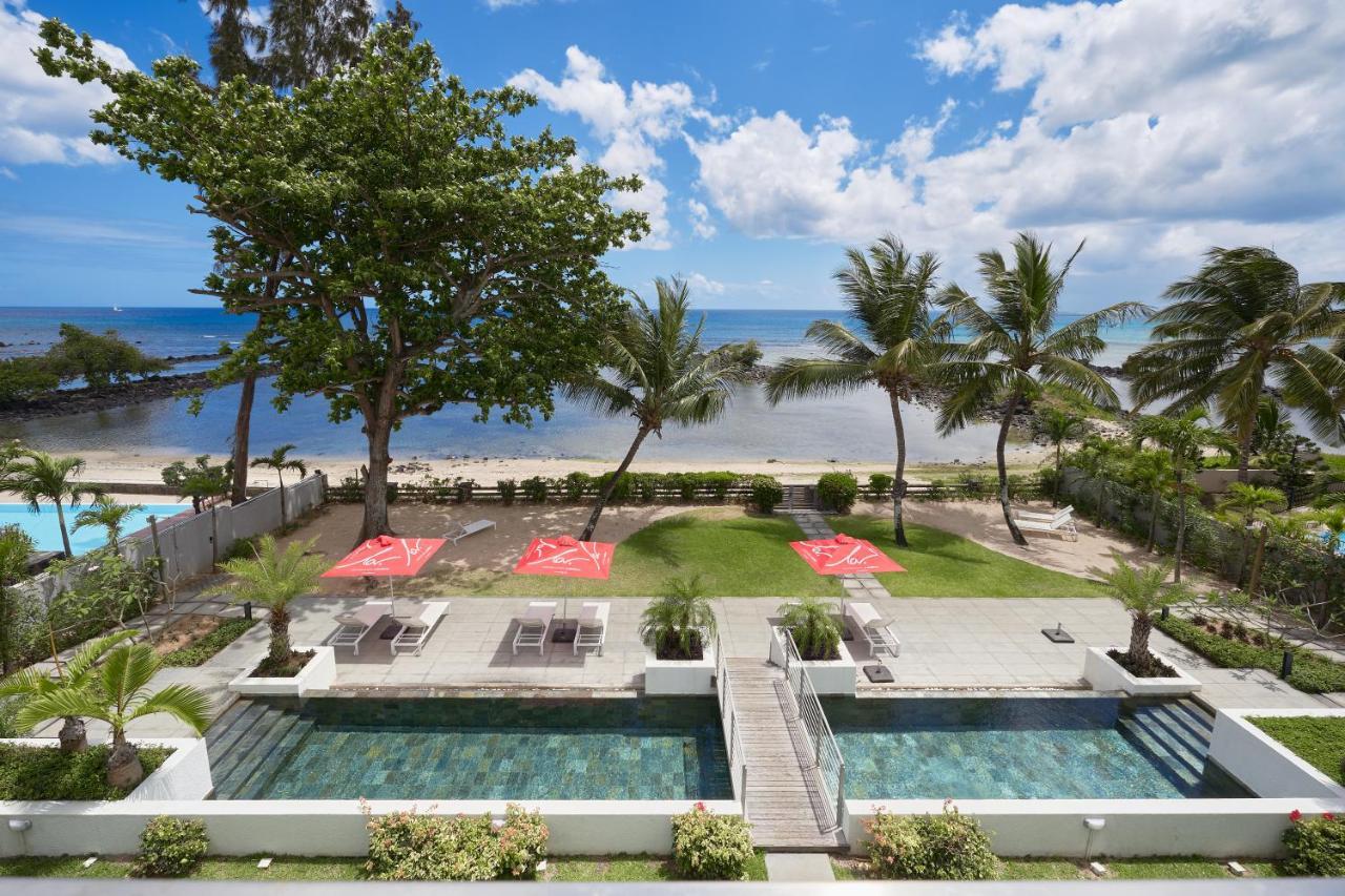Les Estivales Beachfront Suites & Penthouses With Lov Trou aux Biches Exteriör bild