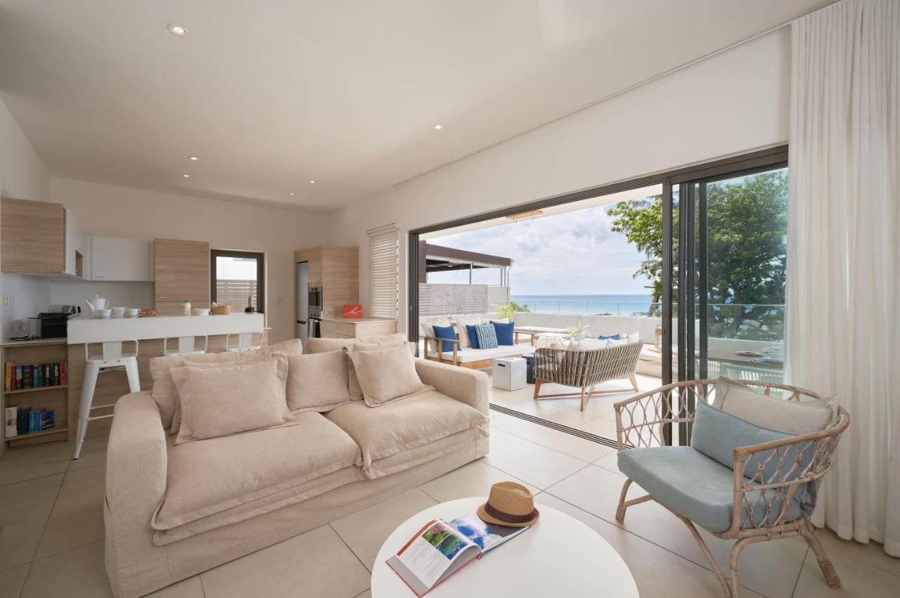 Les Estivales Beachfront Suites & Penthouses With Lov Trou aux Biches Exteriör bild