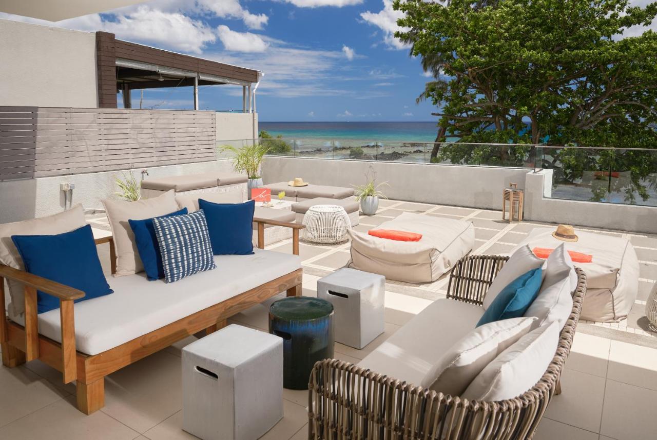 Les Estivales Beachfront Suites & Penthouses With Lov Trou aux Biches Exteriör bild