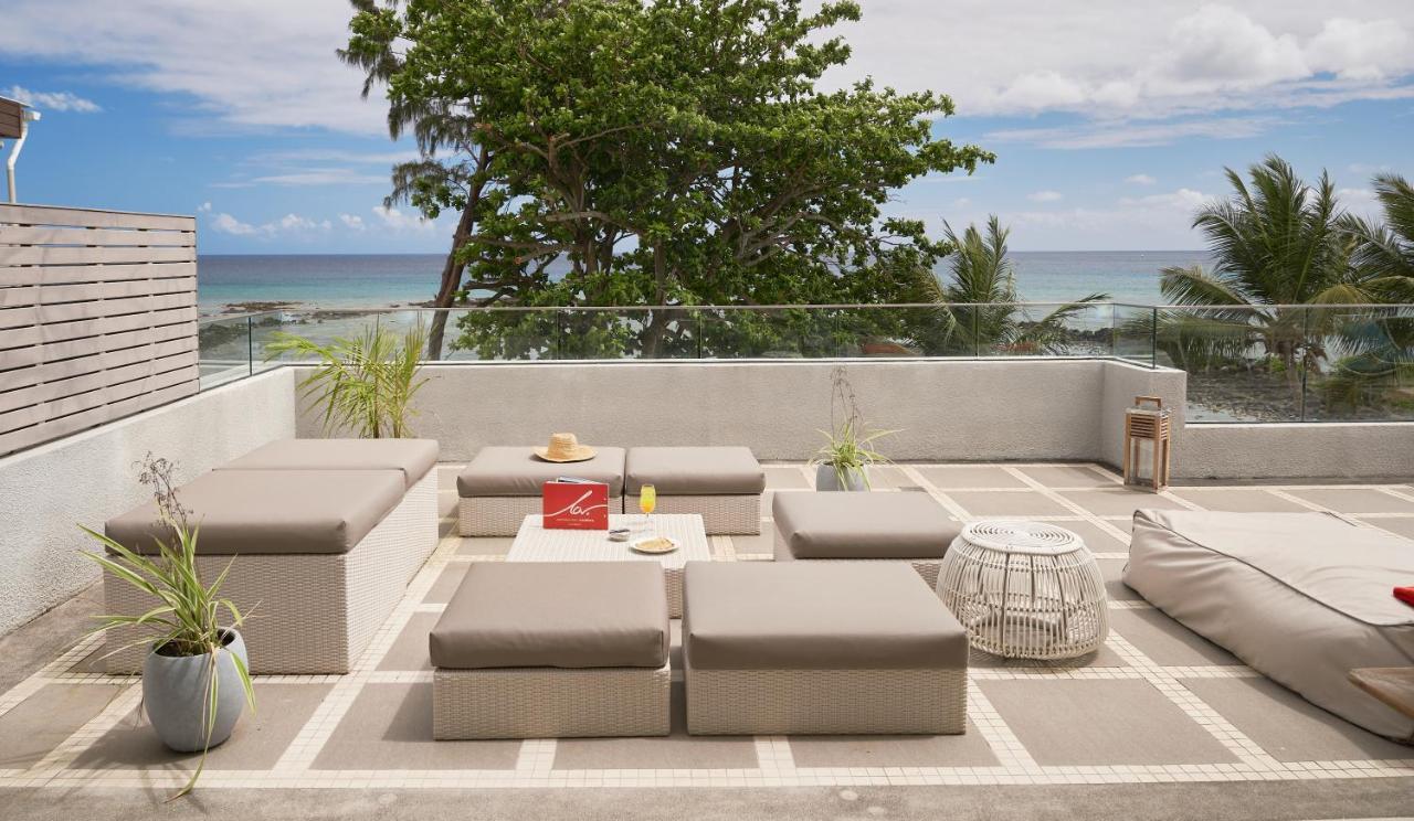 Les Estivales Beachfront Suites & Penthouses With Lov Trou aux Biches Exteriör bild