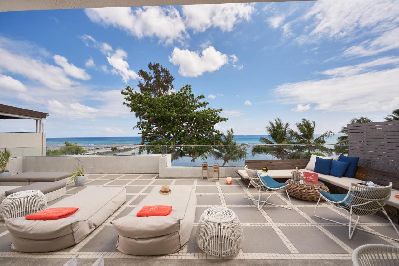 Les Estivales Beachfront Suites & Penthouses With Lov Trou aux Biches Exteriör bild